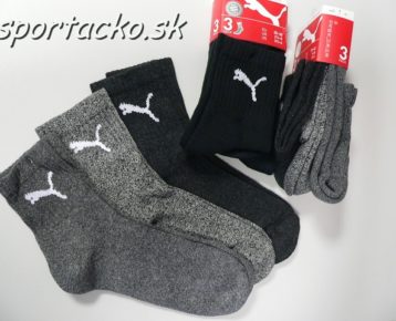 AKCIA new winter Športové ponožky PUMA Trek-Sport Mid 3x