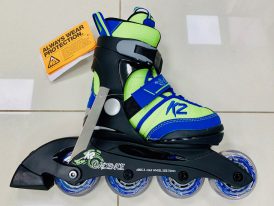 Detské nastaviteľné kolieskové korčule K2