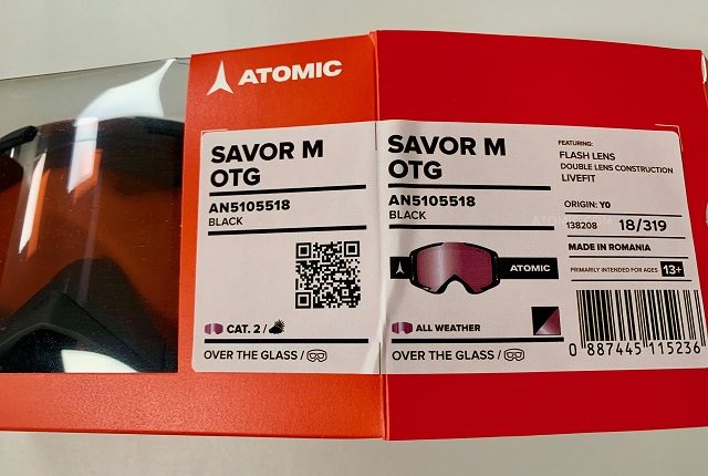 Lyžiarske okuliare na dioptrické okuliare ATOMIC Savor LiveFit OTG M 2019/20