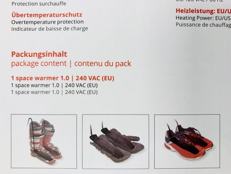 Vysúšač/ohrievač obuvi, lyžiarok, rukavíc LENZ Space Warmer 1.0 240V