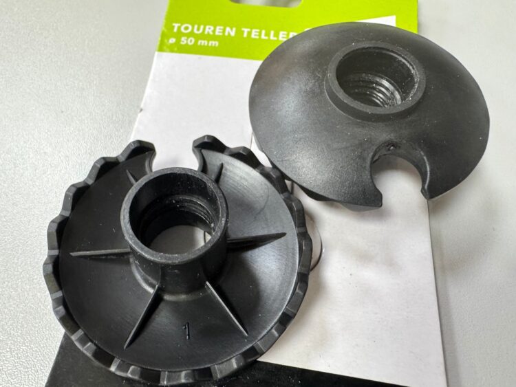 Náhradné krúžky na lyžiarske palice High Coorado Touren Teller 50mm