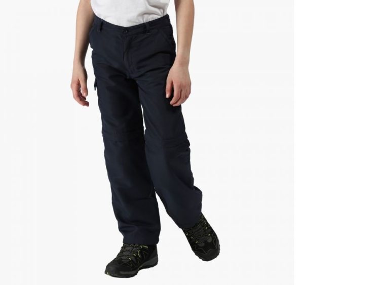 Výpredaj: Detské odzipsovateľné nohavice Regatta Sorcer Z/O