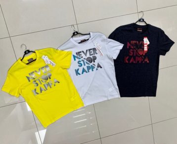 Pánske športové tričká s krátkym rukávom Kappa Logo Baber