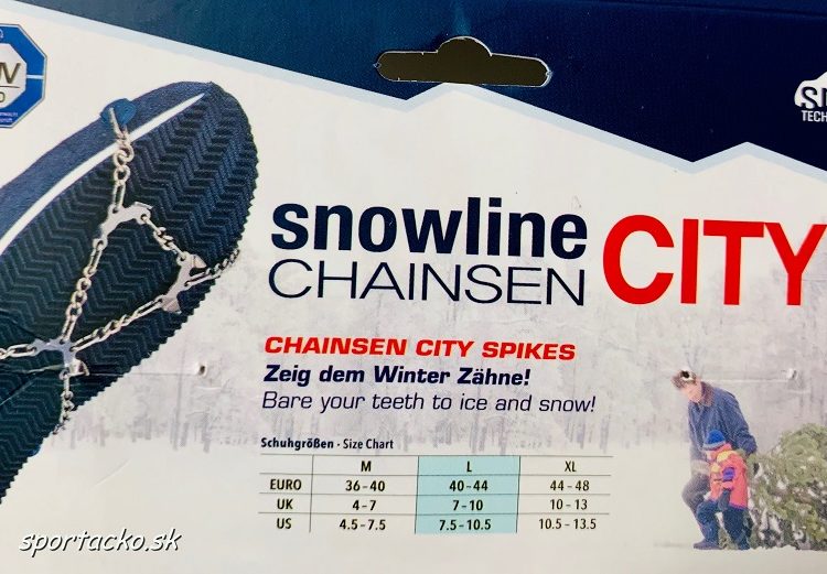 2022/23 AKCIA nová kolekcia: Protišmykové hroty/reťaze SNOWLINE Chainset City Spikes