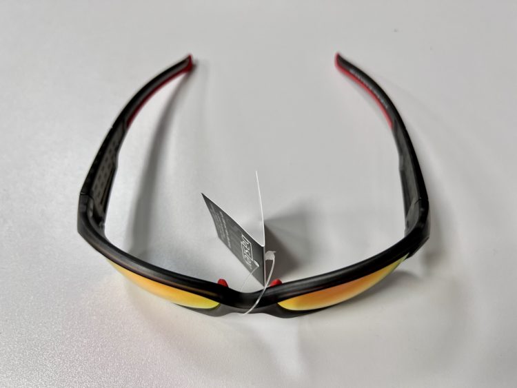 AKCIA nová kolekcia ZIMA 2022/23: Športové okuliare Basley 8001 black matt transparent / red