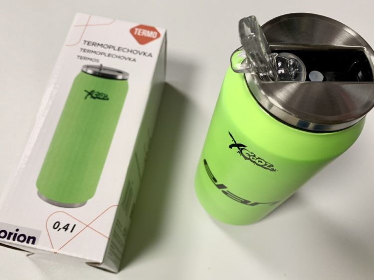 Termoska ELAN Thermo Bottle XCool green 0.4 litra