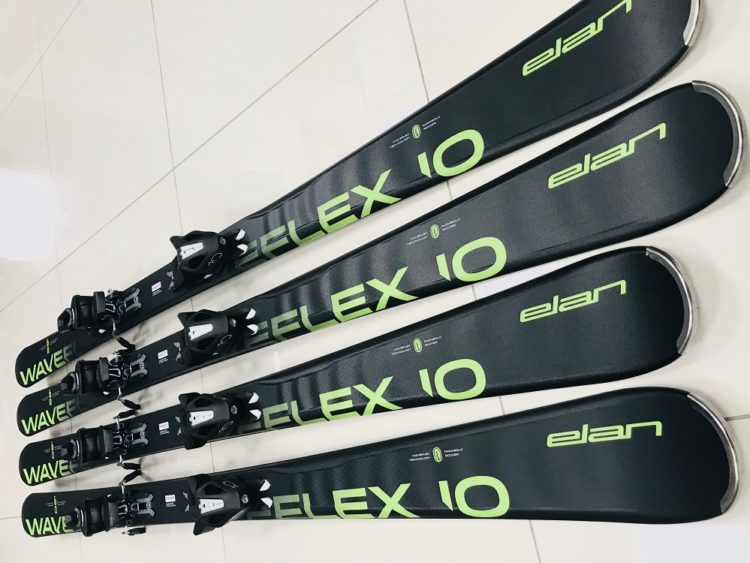 Zjazdové lyže s viazaním ELAN Waveflex 10 Light Shift black