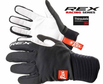 2022/23 new winter: Zateplené rukavice na bežky REX Thermo Plus Leather Racing