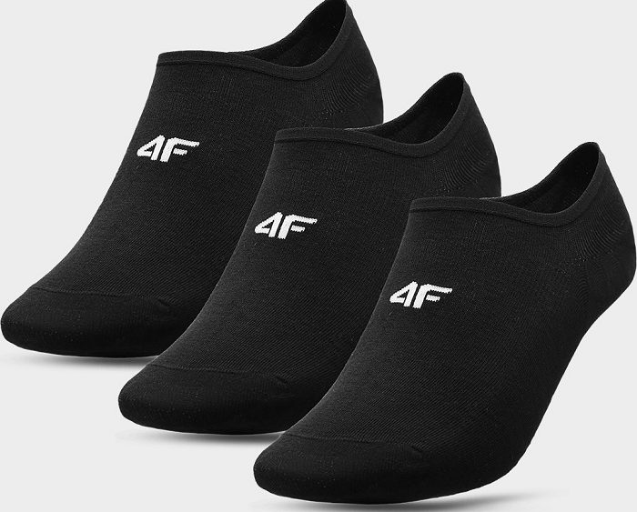 Športové nízke členkové ponožky ťapky 4F balenie 3 páry