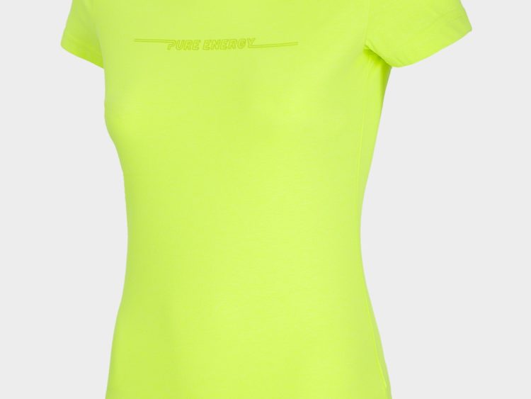 Dámske bavlnené tričko 4F Sportstyle Slim Pure Energy