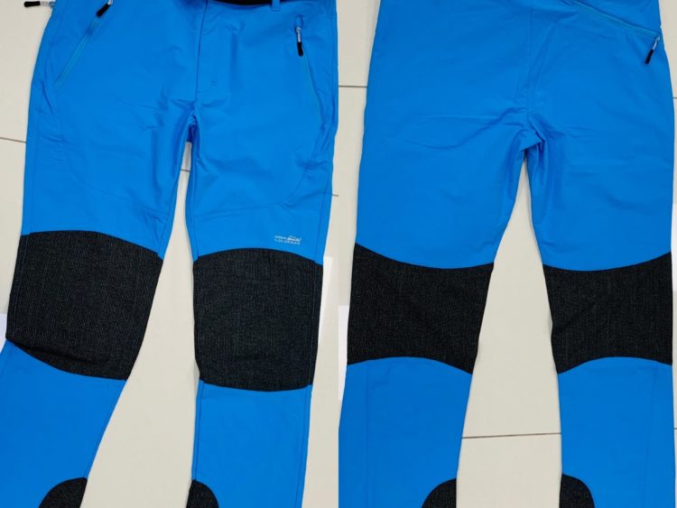 AKCIA Výpredaj: Pánske trekingové nohavice High Colorado Spitzing light blue/black
