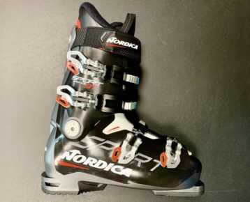 AKCIA: Pánska lyžiarska obuv NORDICA Sportmachine ST black/red