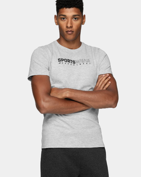Pánske bavlnené tričko Sportswear 4F TSM304