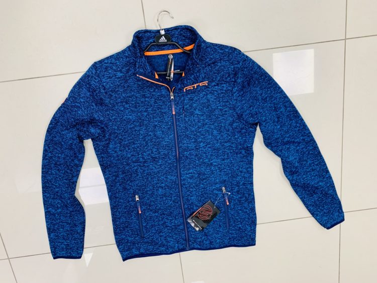 AKCIA GTS: Pánske športové svetre GTS Knitted Fleece Jacket