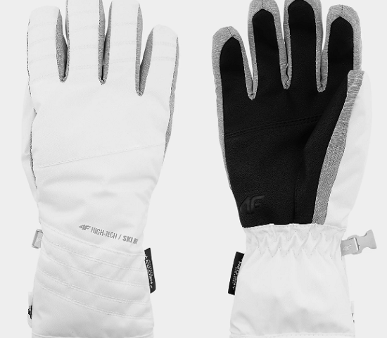 Dámske lyžiarske rukavice 4F NeoDry RED250