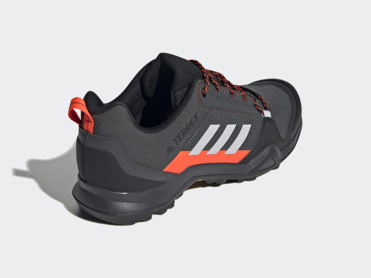 Pánska trekingová obuv ADIDAS Terrex AX3 Continental® Hiking Solar Red