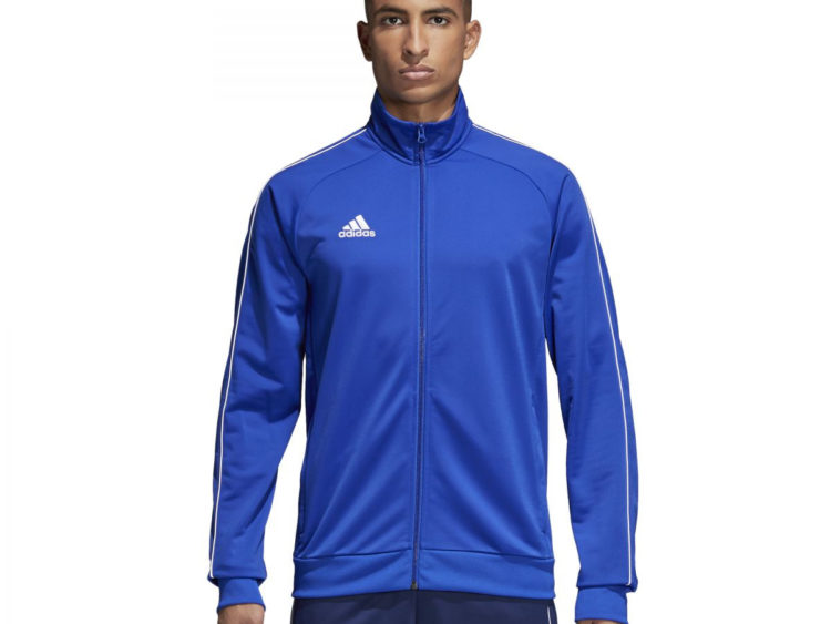 Adidas Badge of Sport CORE 18 pánska športová bunda blue