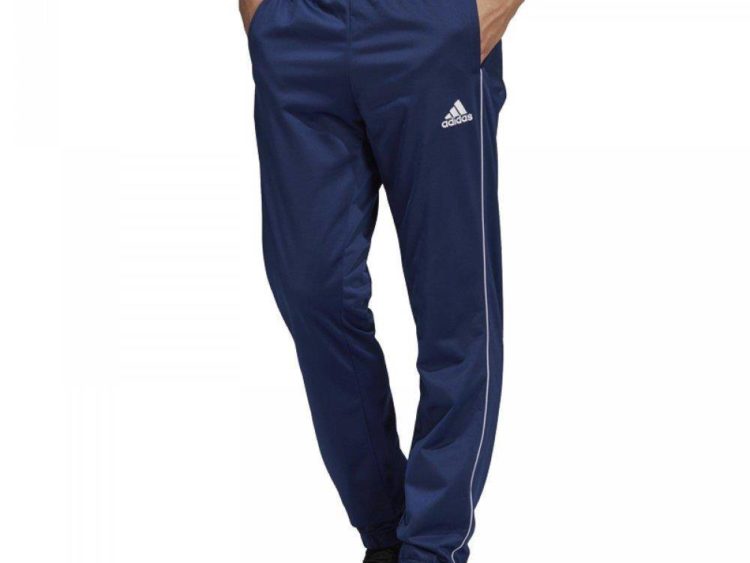 Adidas Badge of Sport CORE 18 pánske športové nohavice dark blue