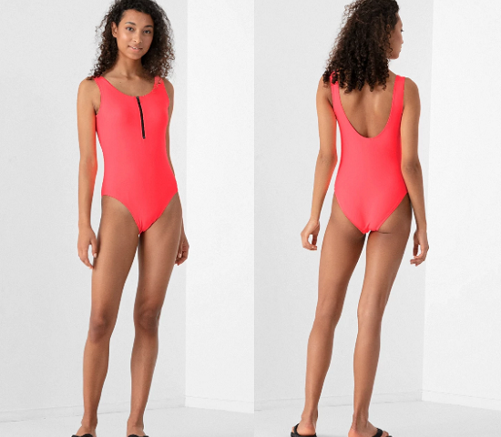 4F nová kolekcia: Dámske jednodielne plavky 4F Neon Swimsuits KOSP002