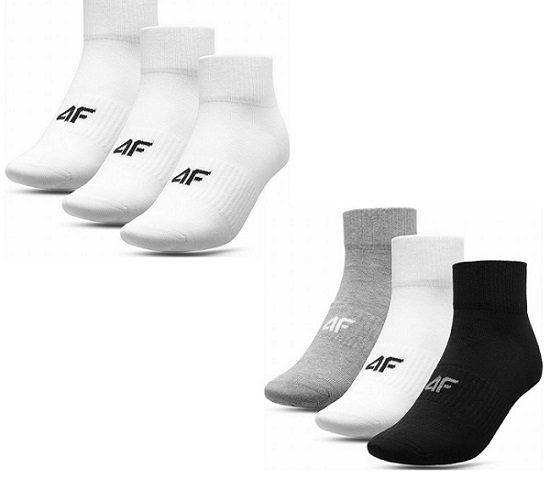 AKCIA: Pánske bavlnené ponožky 4F SOM007