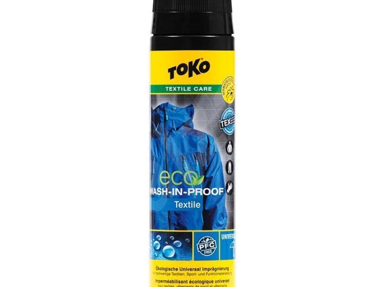 2023 nová kolekcia: Impregnačný prostriedok na textil TOKO Eco Wash-In-Proof 250 ml