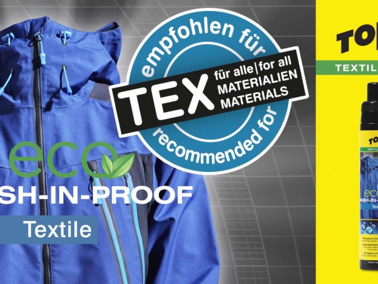 2023 nová kolekcia: Impregnačný prostriedok na textil TOKO Eco Wash-In-Proof 250 ml