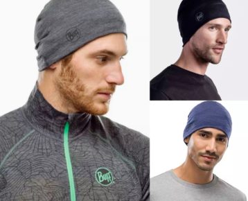 2022 new winter: BUFF® čiapka z merino vlny Lightweight Merino Wool Hat