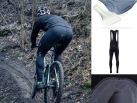 2021/22 new winter: Zimné cyklistické nohavice na traky SILVINI Rapone Pad  POWERterm MP1737