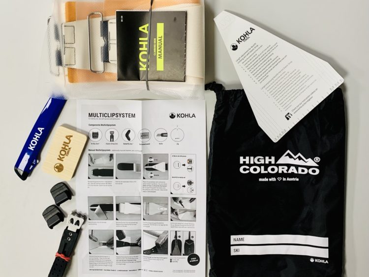 2023 AKCIA new winter: KOHLA HC Multifit Universal 120 skialpinistické stúpacie pásy