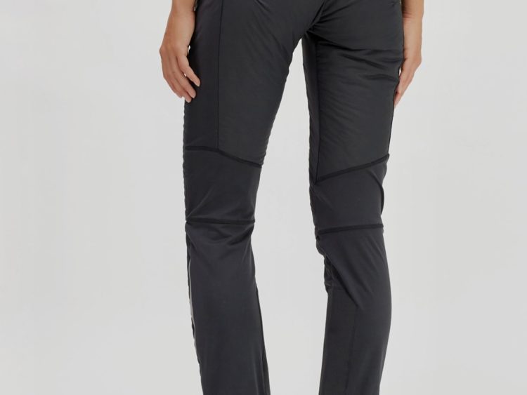 Dámske zateplené nohavice Silvini Termico Primaloft WP1728 black
