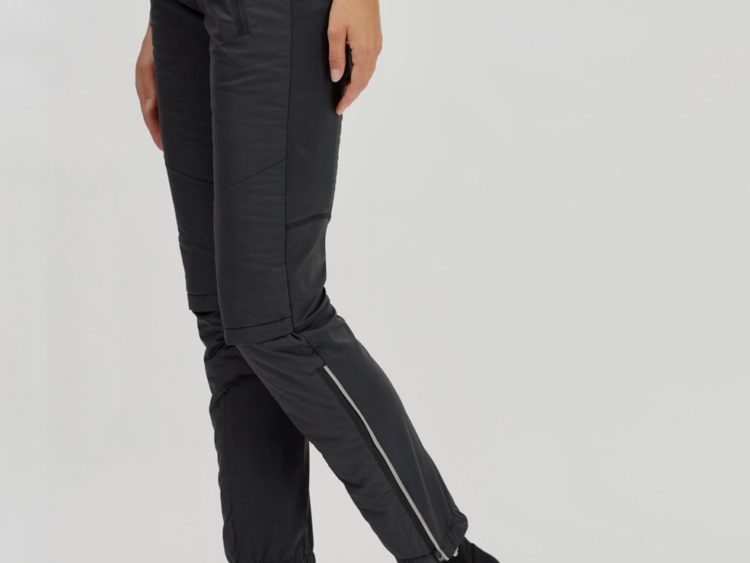 Dámske zateplené nohavice Silvini Termico Primaloft WP1728 black
