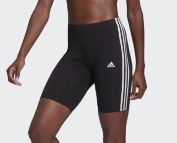 Dámske elastické šortky ADIDAS Essentials 3-Stripes Sport Shorts