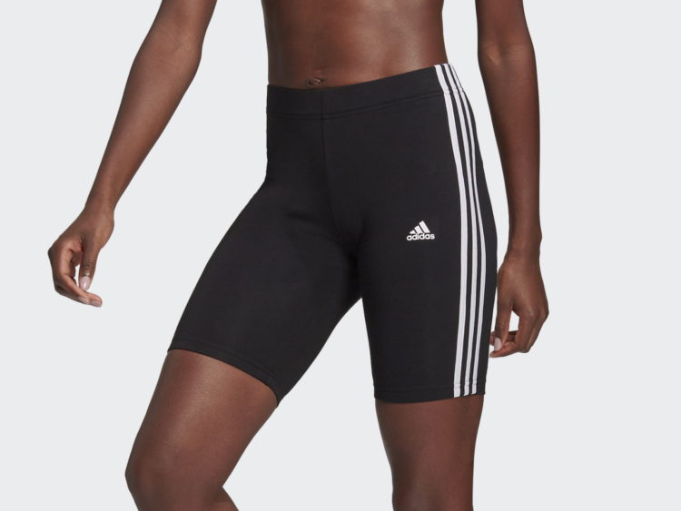 Dámske elastické šortky ADIDAS Essentials 3-Stripes Sport Shorts