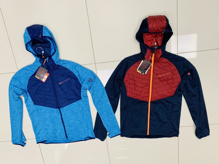 AKCIA GTS: Pánska termo bunda GTS Knitmix Hybrid Padded Jacket