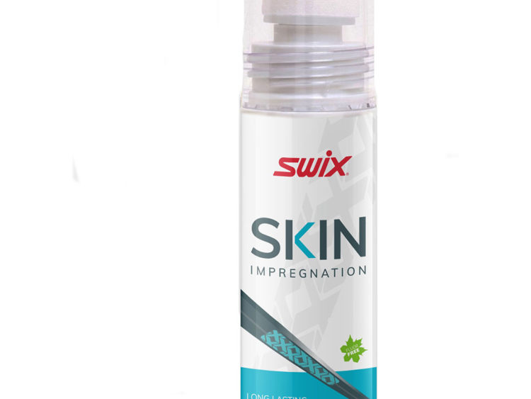 Impregnácia stúpacích pásov bežeckých lyží Swix Skin Impregnation