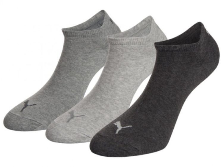 2023 AKCIA Puma Členkové športové ponožky PUMA Sneaker Invisible 3x
