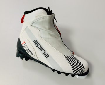 2023 Alpina: Dámska obuv na bežky Alpina T5 Eve Plus Touring Comfort Boot Fit NNN white