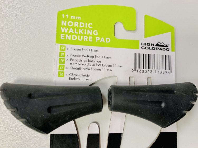 Gumené chrániče hrotov palíc Nordic Walking Endure Pad 11mm