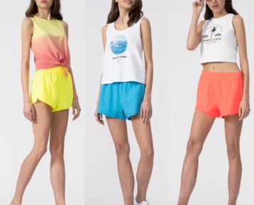 4F summer 2022: Dámske plážové šortky 4F Dry Sunny Day SKDT016