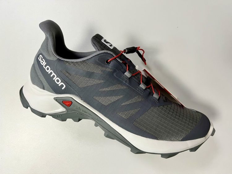 2022 AKCIA: Pánska trailová bežecká obuv SALOMON Supercross 3 ebony grey