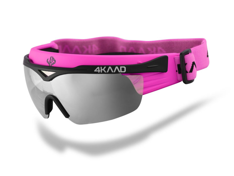 Dámske okuliare na bežky 4KAAD Snow Eagle XC-Optic® Cross Country Glasses pink