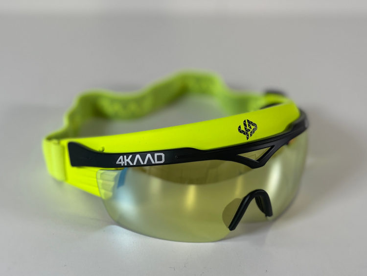 Okuliare na bežky 4KAAD Snow Eagle XC-Optic® Cross Country Glasses neon-yellow