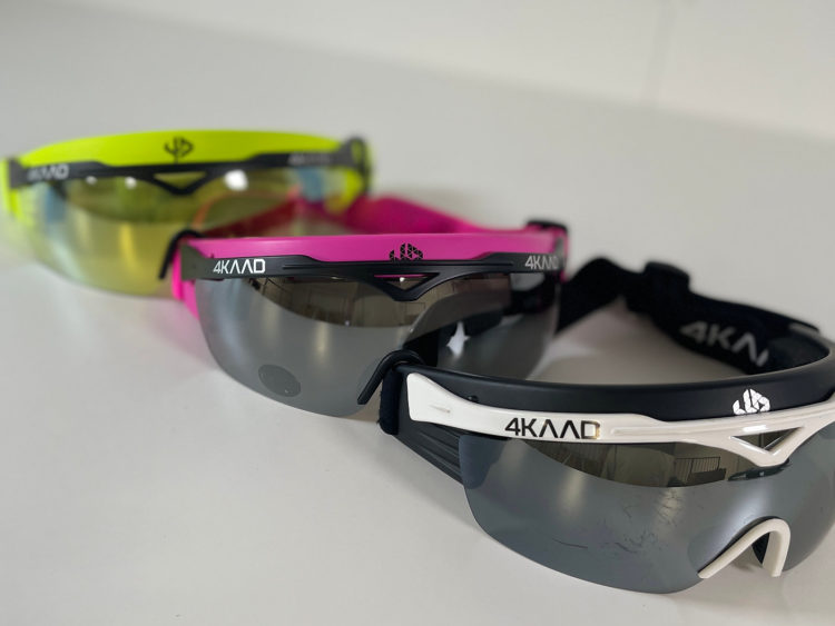 Dámske okuliare na bežky 4KAAD Snow Eagle XC-Optic® Cross Country Glasses pink