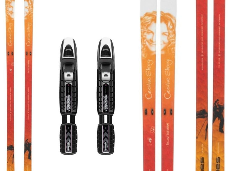 AKCIA: Backcountry bežky Asnes Cecilie Skog  Skinlock BC ski Waxless + viazanie BC Auto