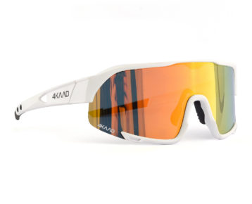 2022/23 new winter: Športové okuliare 4KAAD Pulse Race White Gold Revo XC-Optic® Glasses