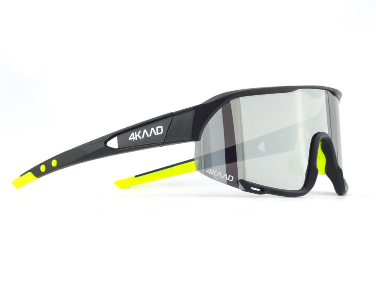 2023 AKCIA: Športové okuliare 4KAAD Pulse Race Black Silver Revo XC-Optic® Glasses