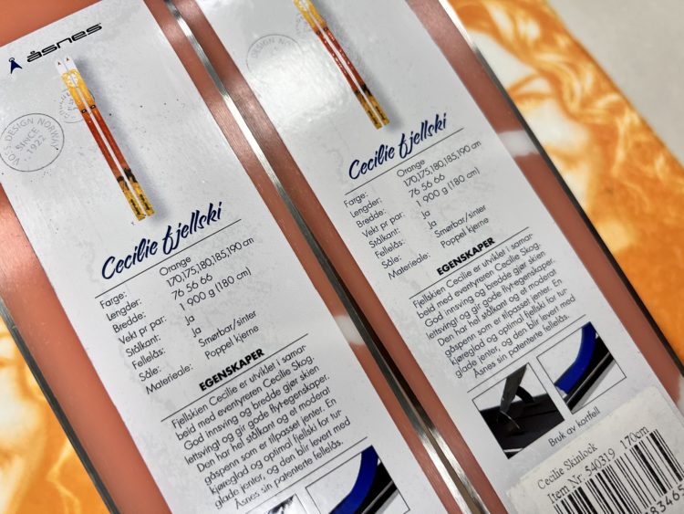 AKCIA: Backcountry bežky Asnes Cecilie Skog  Skinlock BC ski Waxless + viazanie BC Auto