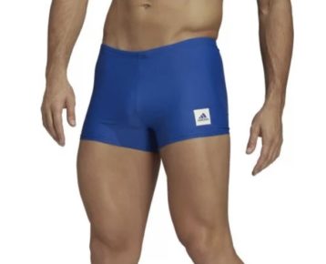 2023 new edition: Pánske športové plavky/boxerky Adidas Solid Sport Boxer blue