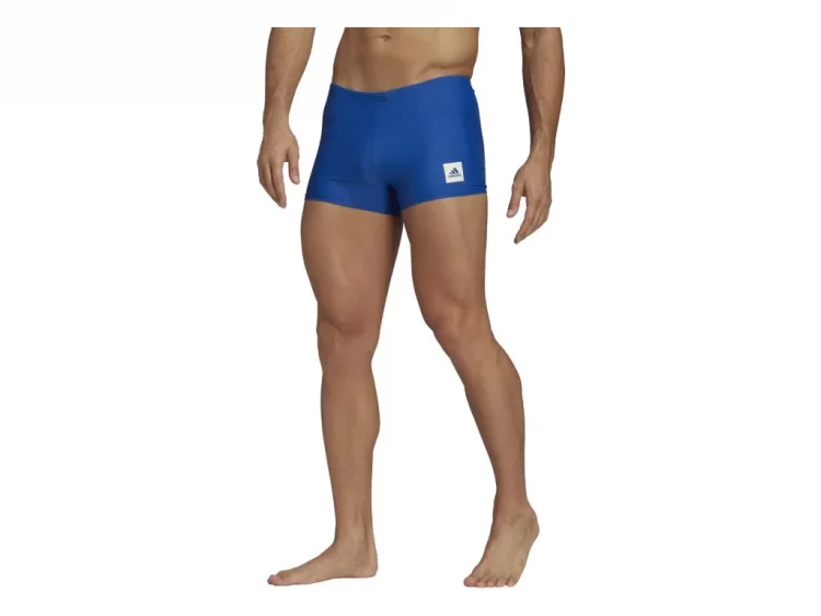 Pánske športové plavky/boxerky Adidas Solid Sport Boxer blue