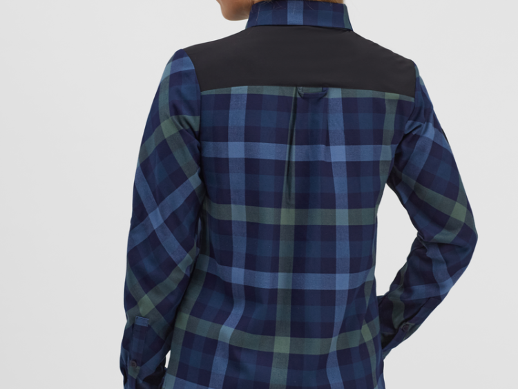 2023 AKCIA nová kolekcia : Flanelové košele dámske SILVINI Briona Technical Shirt